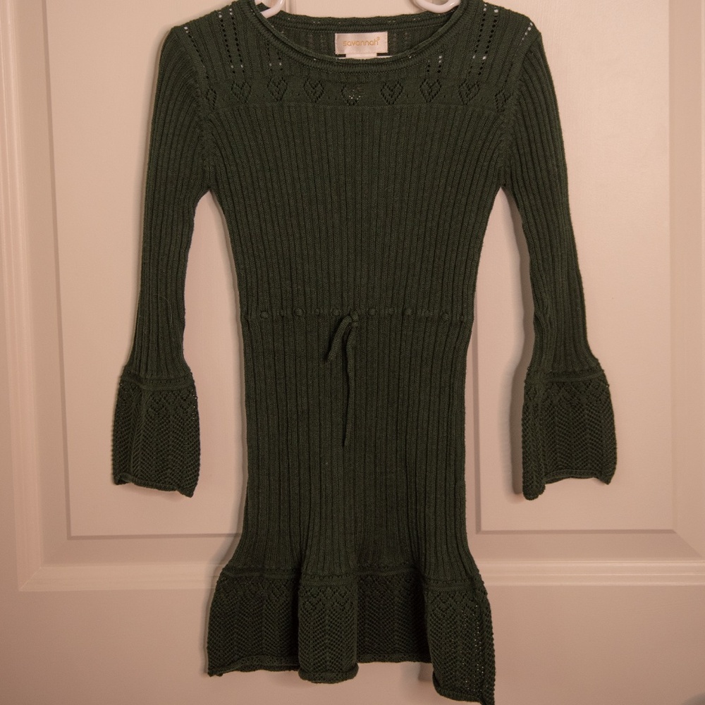 Size 4 Kids Savannah Sweater Dress